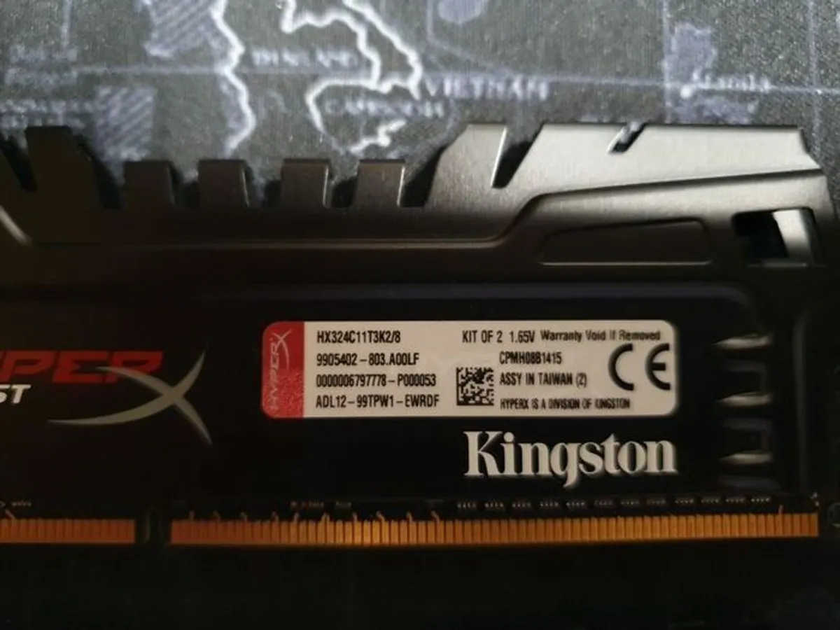 ddr3 kingston hyperx beast 2x4gb (8gb) 2400mhz - Image 3