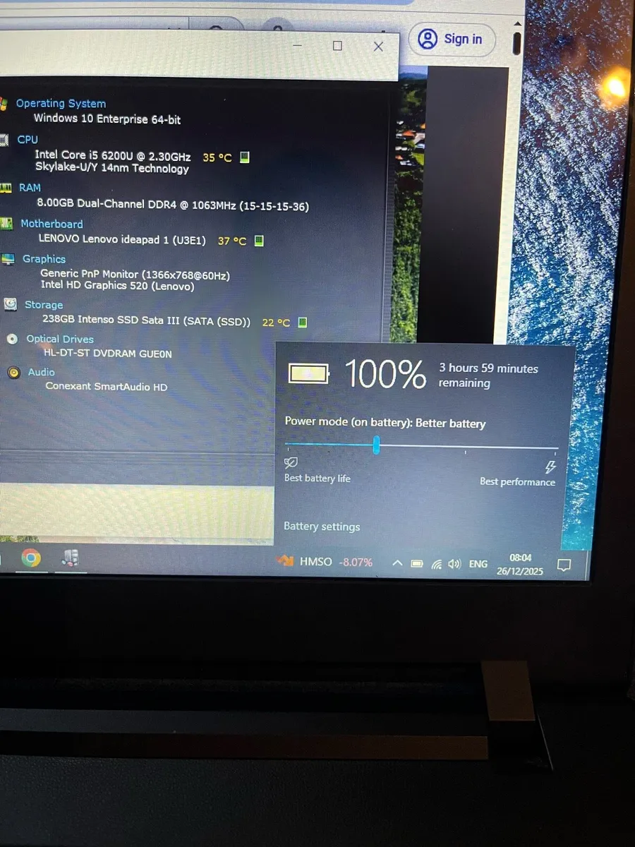 Lenovo i5 laptop - Image 4