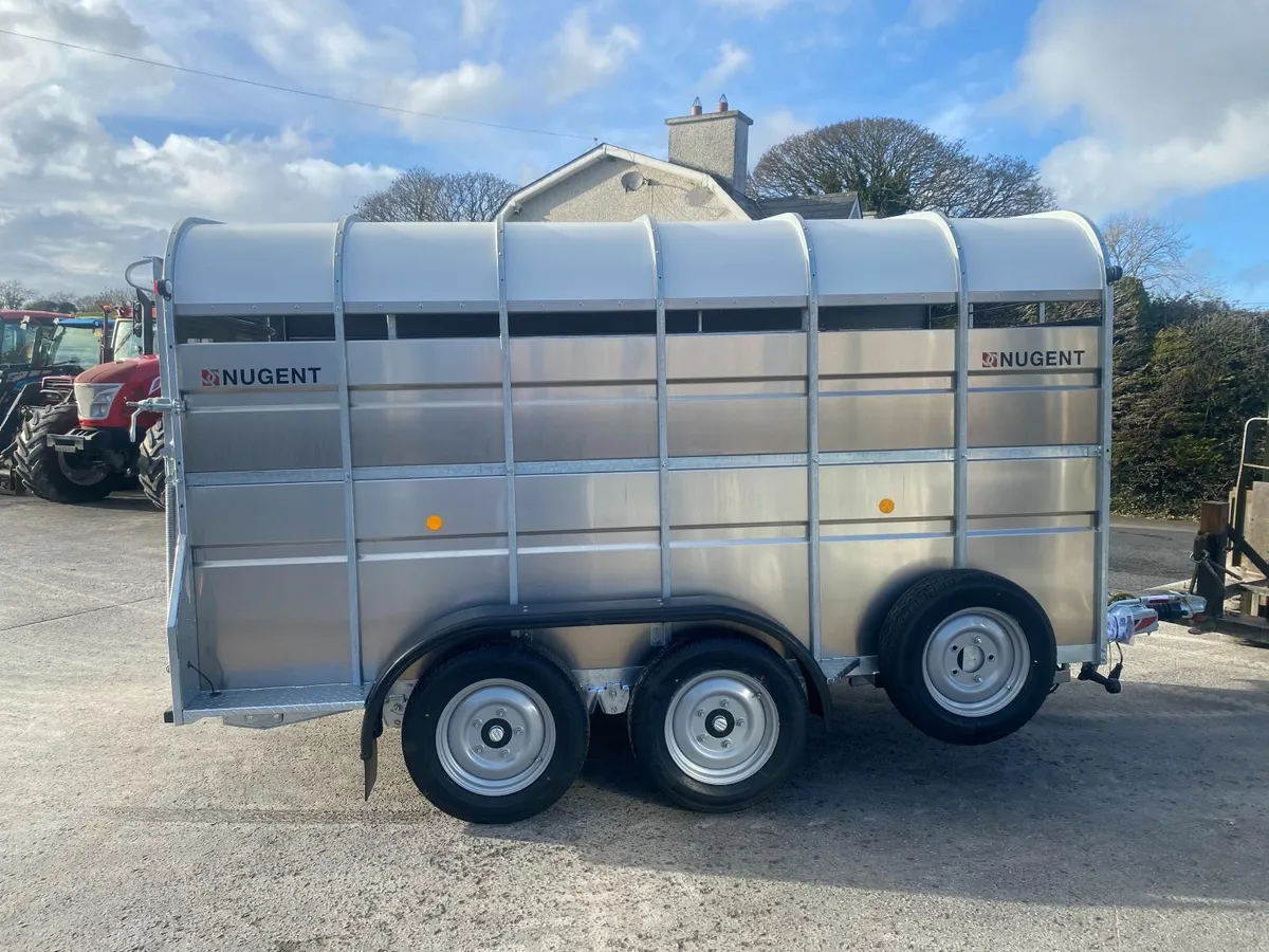 Nugent 12ft cattle trailer - Image 1