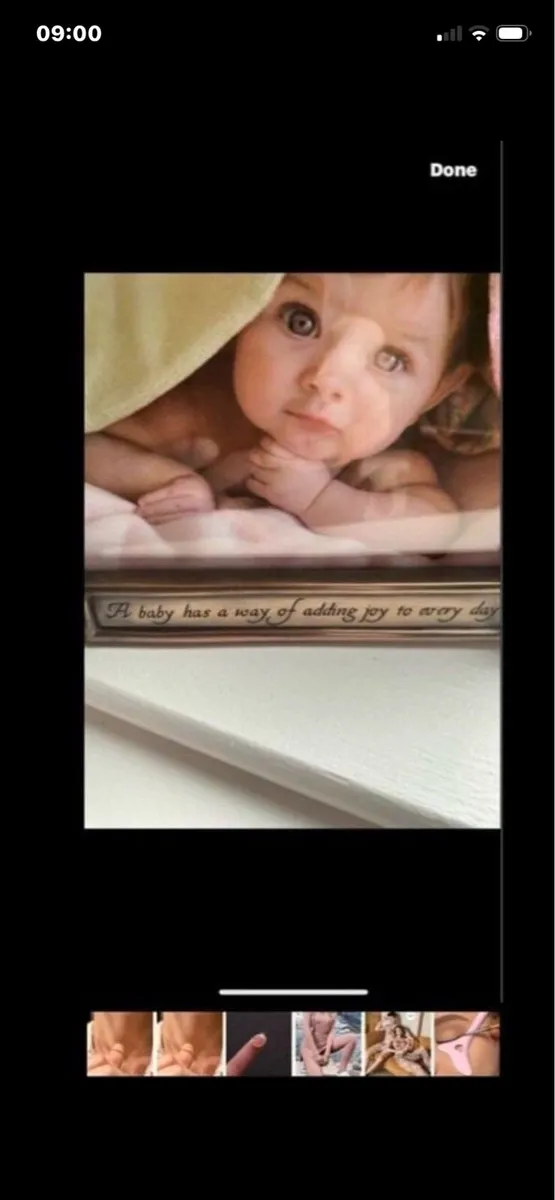 Genesis bronze ‘Baby Girl’ Frame - Image 2