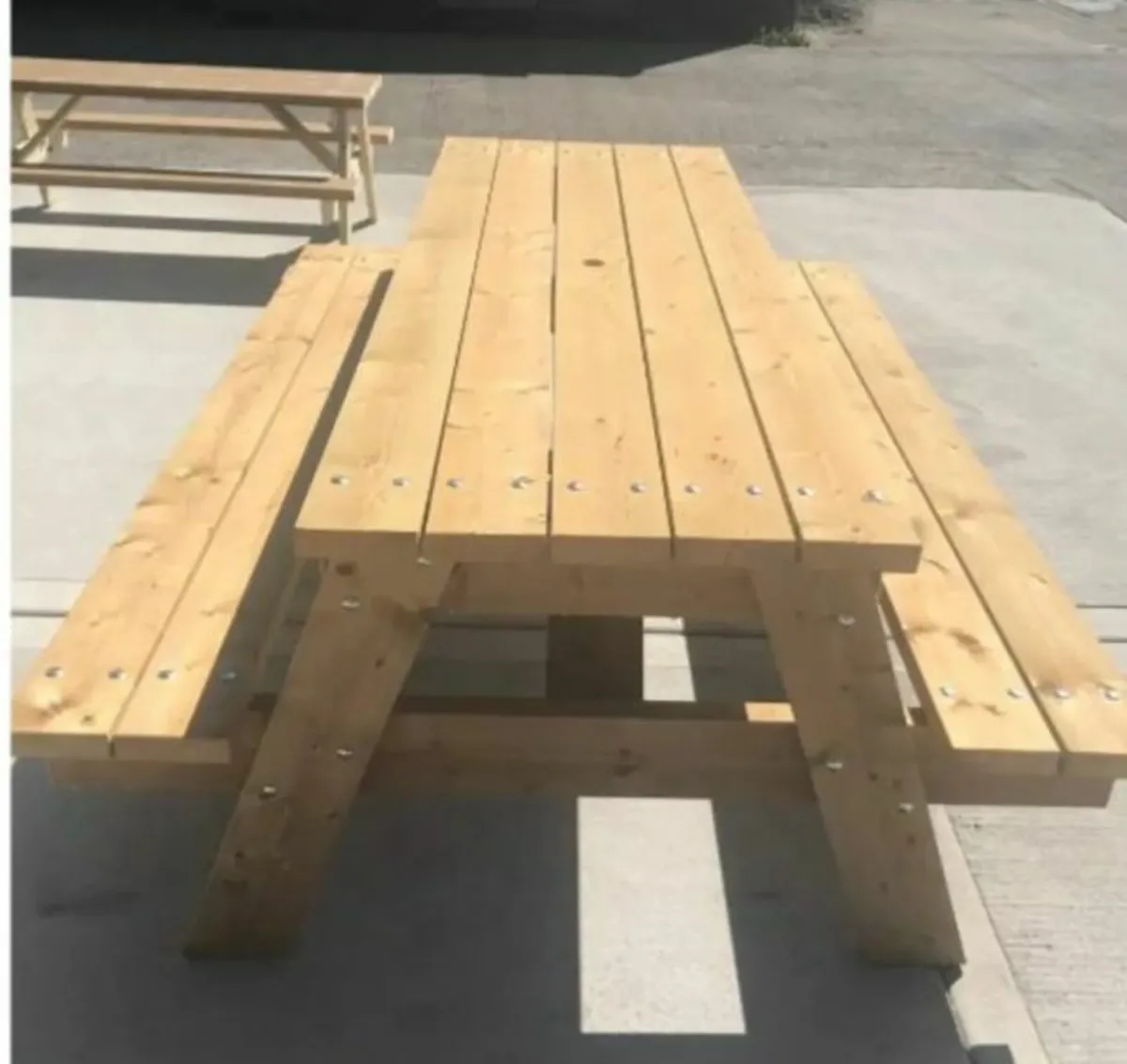 Picnic Tables-Heavy Duty 8,6 & 4 seater - Image 2