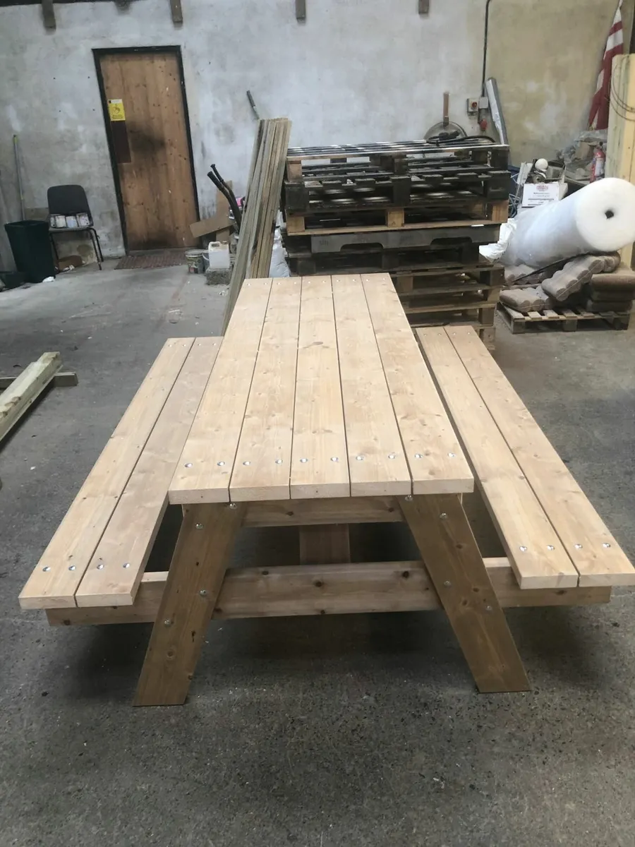 Picnic Tables-Heavy Duty 8,6 & 4 seater - Image 3