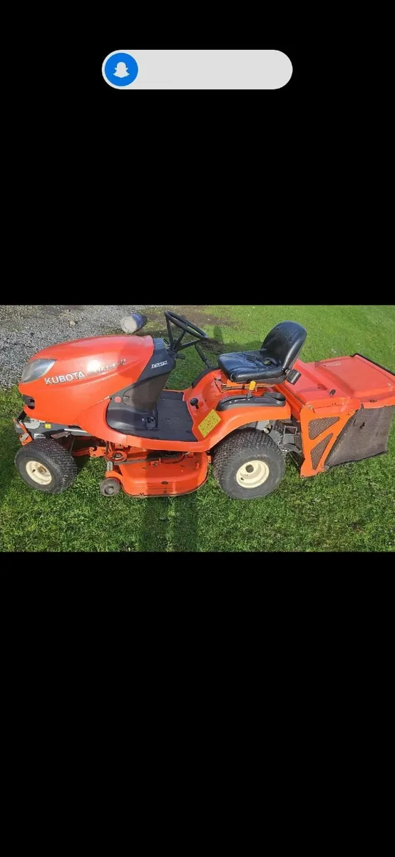 Kubota Gr1600 diesel mower - Image 1