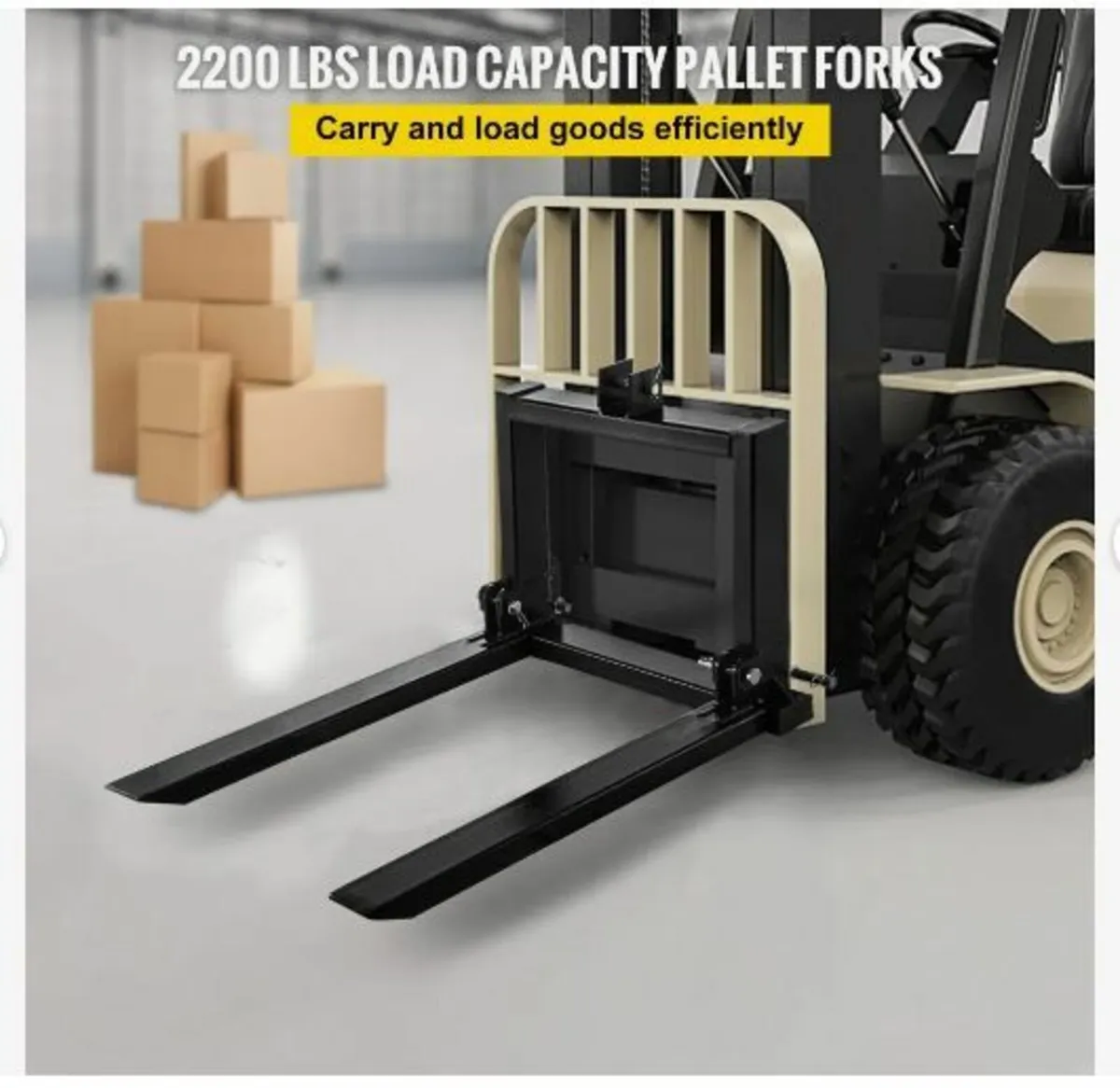 3 Point Hitch Pallet Fork 907.2 kg - Image 3