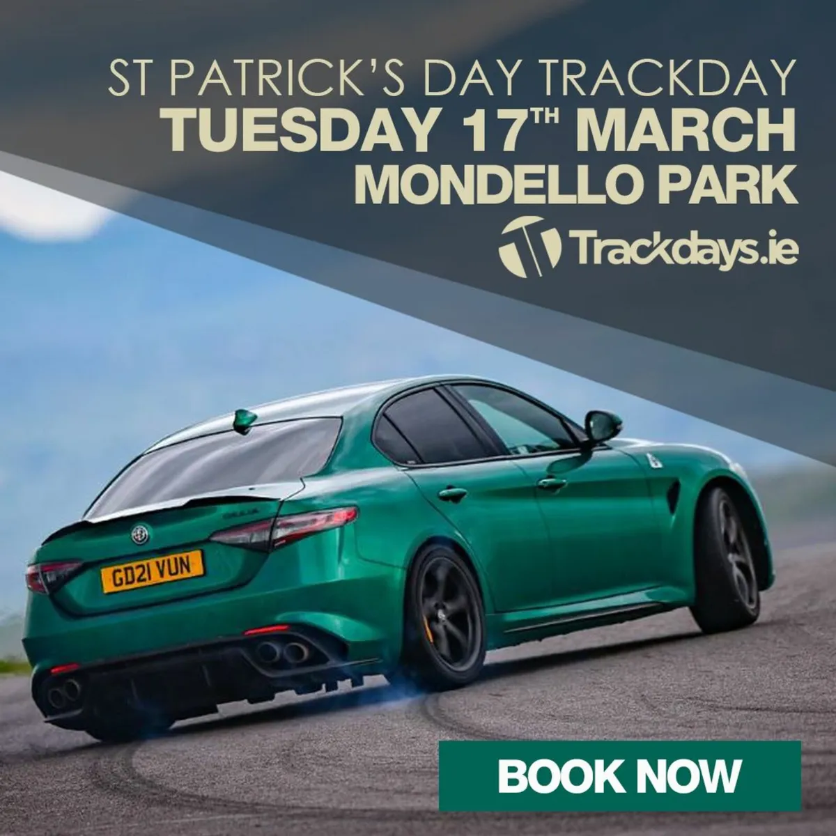 Next Trackday: St Patrick's Day 17th March. - Image 1