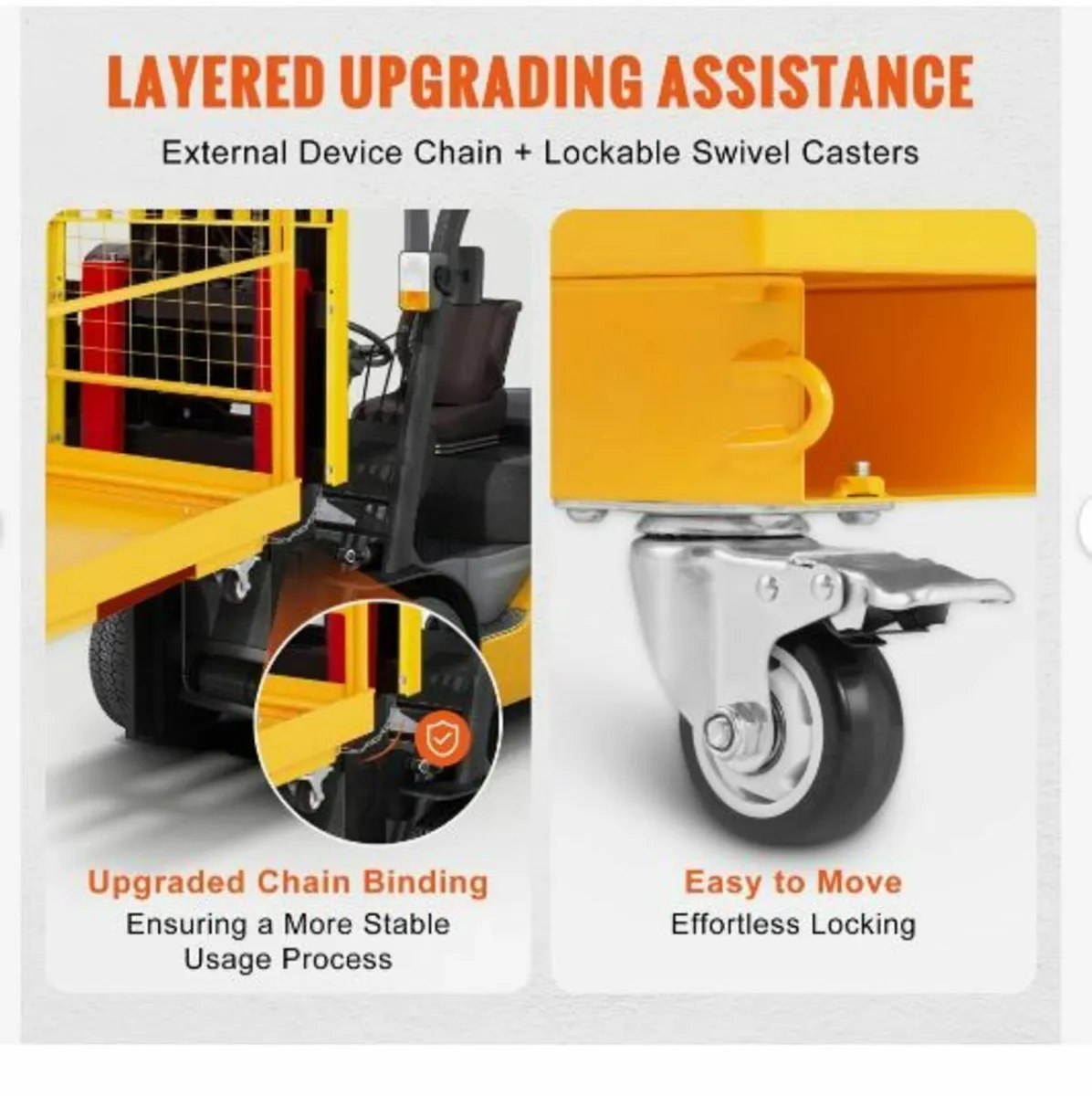 Forklift Safety Cage, 544.3 kg Load Capacity - Image 4