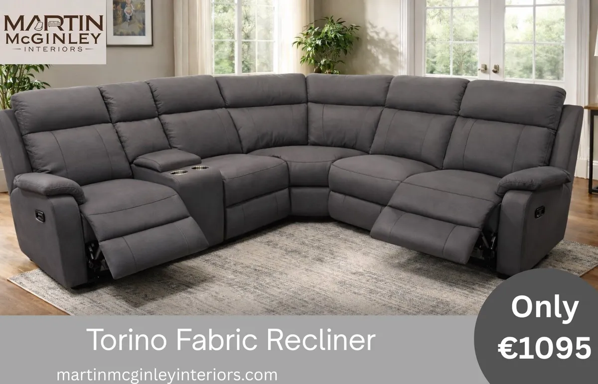 Just In New Torino Fabric Corner Sets - Image 3