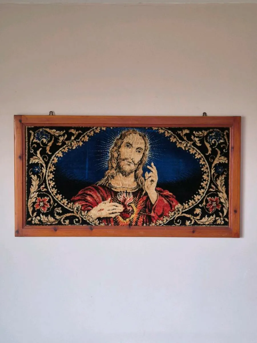 Vintage tapestry picture - Image 1