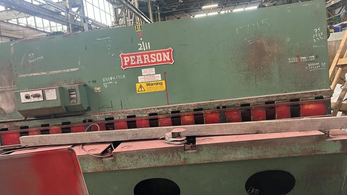 Pearson 3Mtr x 13mm Guillotine