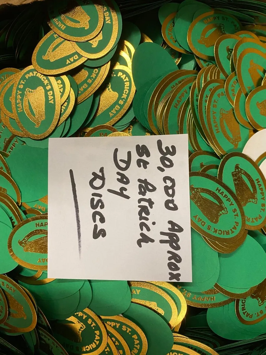 Rosette Ribbon & St. Patrick’s day material - Image 2