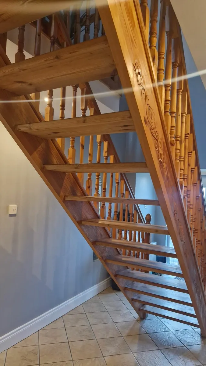 Stunning Pinewood Staircase - Image 2