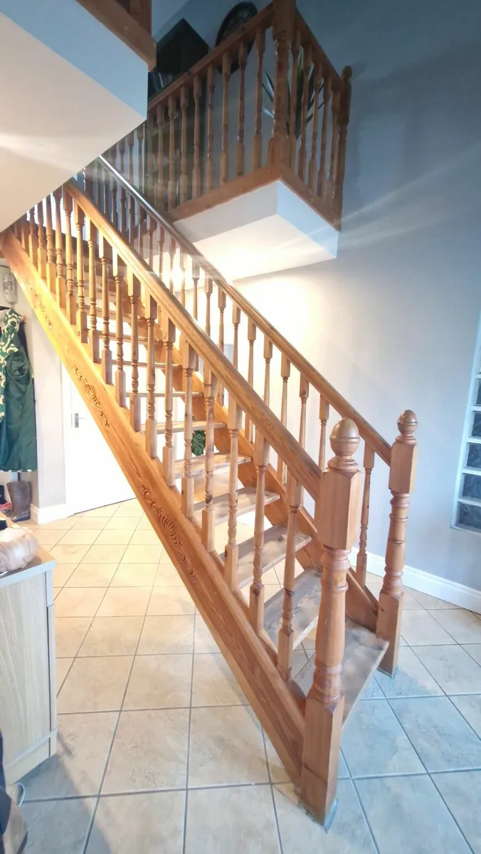 Stunning Pinewood Staircase - Image 1