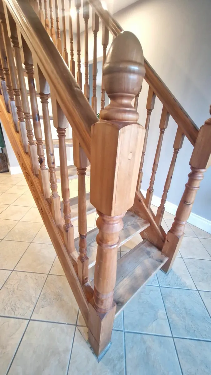 Stunning Pinewood Staircase - Image 3