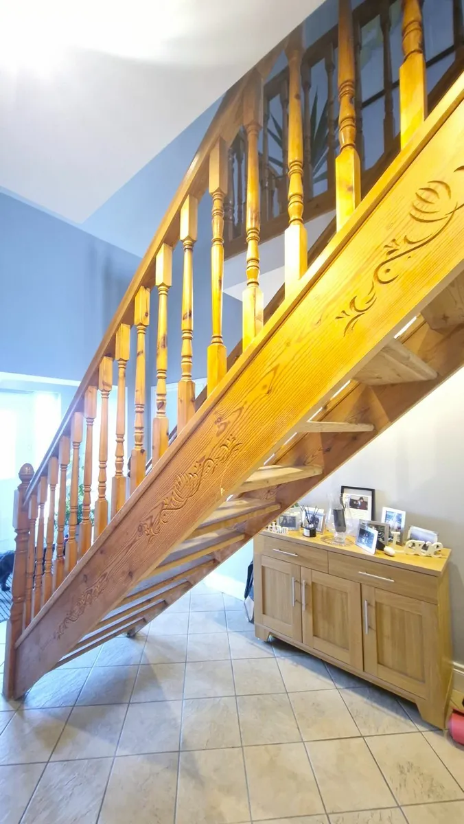 Stunning Pinewood Staircase - Image 4