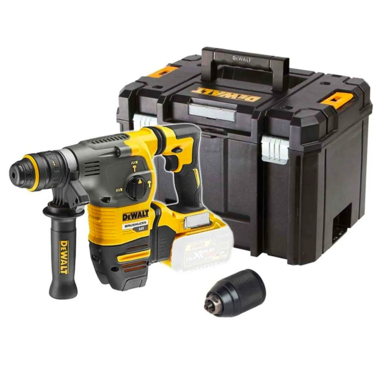 DeWalt 54v Swappable Chuck SDS+ Kit - New - Image 2