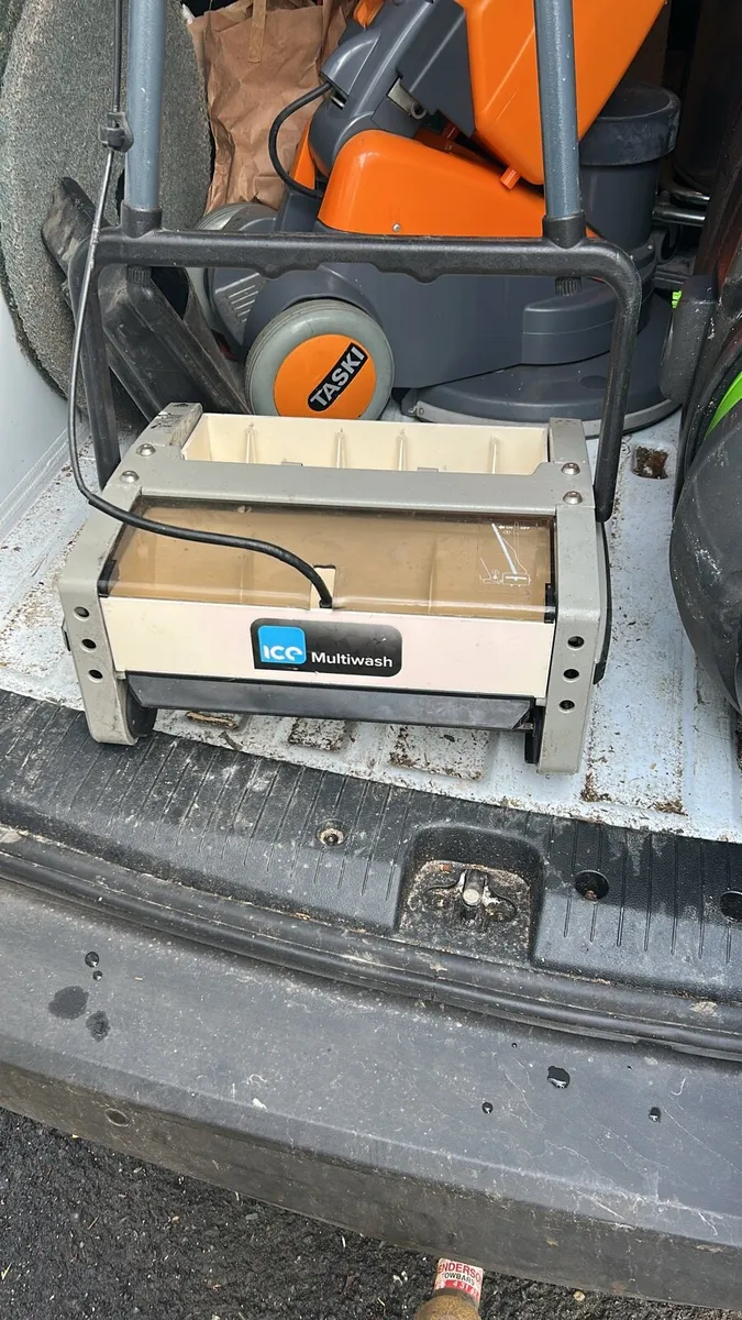 Truvox scrubber dryer multi wash