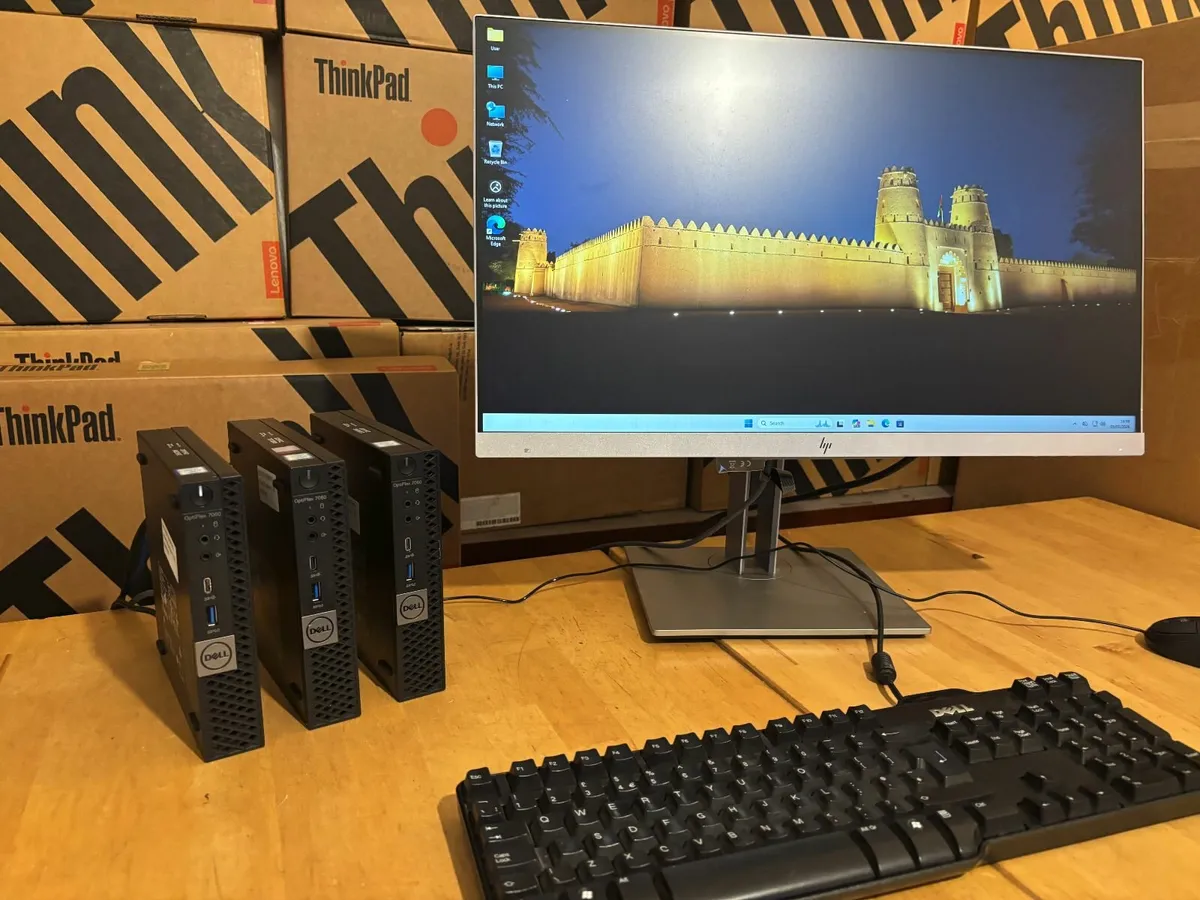 Dell Opti Micro PC's-Hex i5-16GB Ram-Vat&Delivery - Image 4
