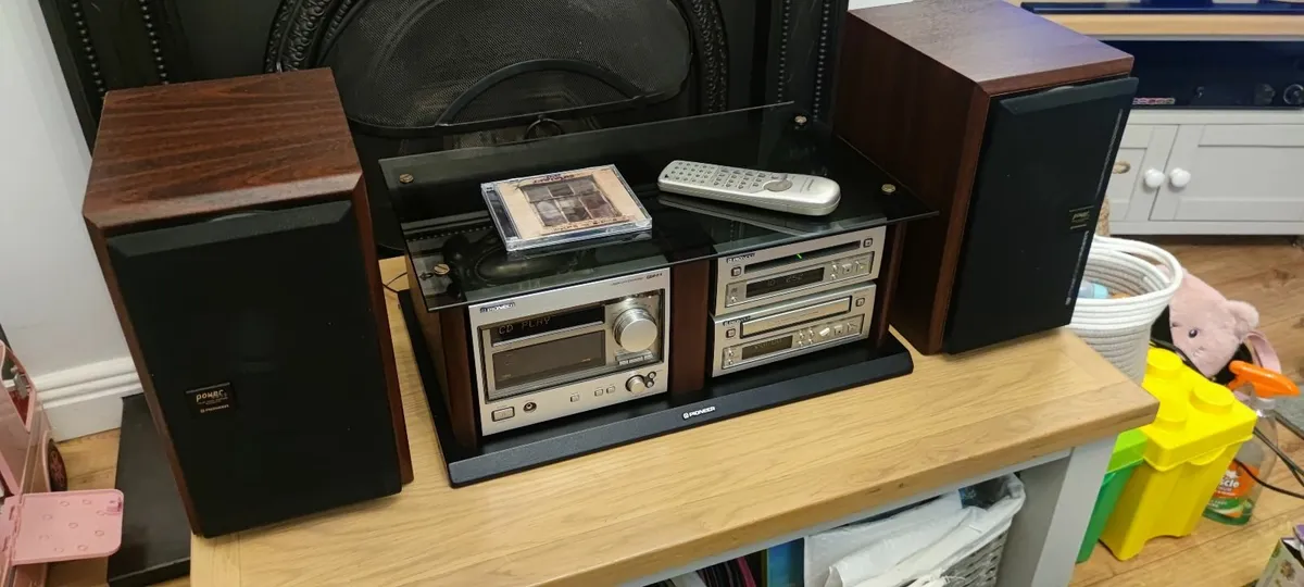 PIONEER tuner amplifier SX-F21 cassette deck T-F21 - Image 2