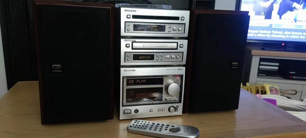 PIONEER tuner amplifier SX-F21 cassette deck T-F21 - Image 3