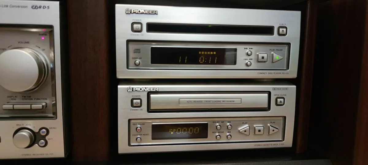 PIONEER tuner amplifier SX-F21 cassette deck T-F21 - Image 4