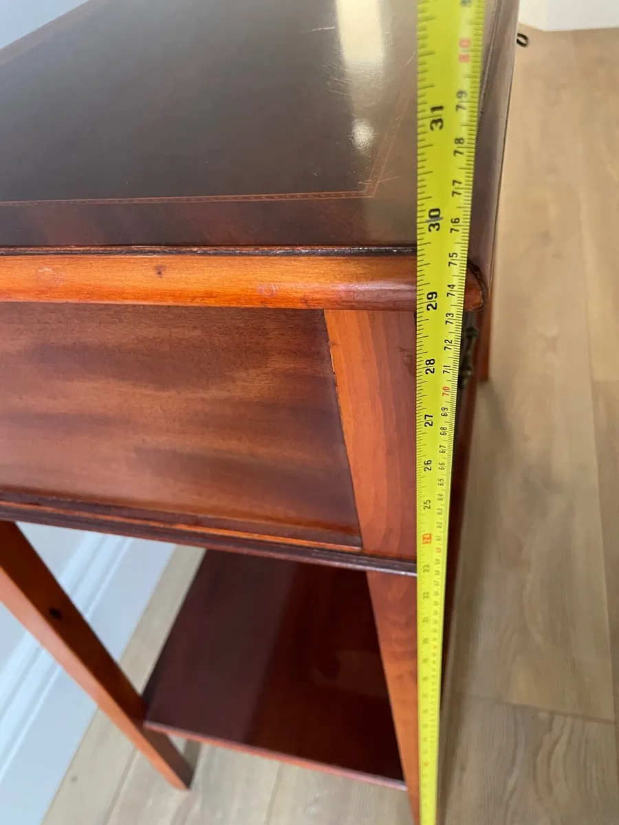 Mahogany hall table - Image 3