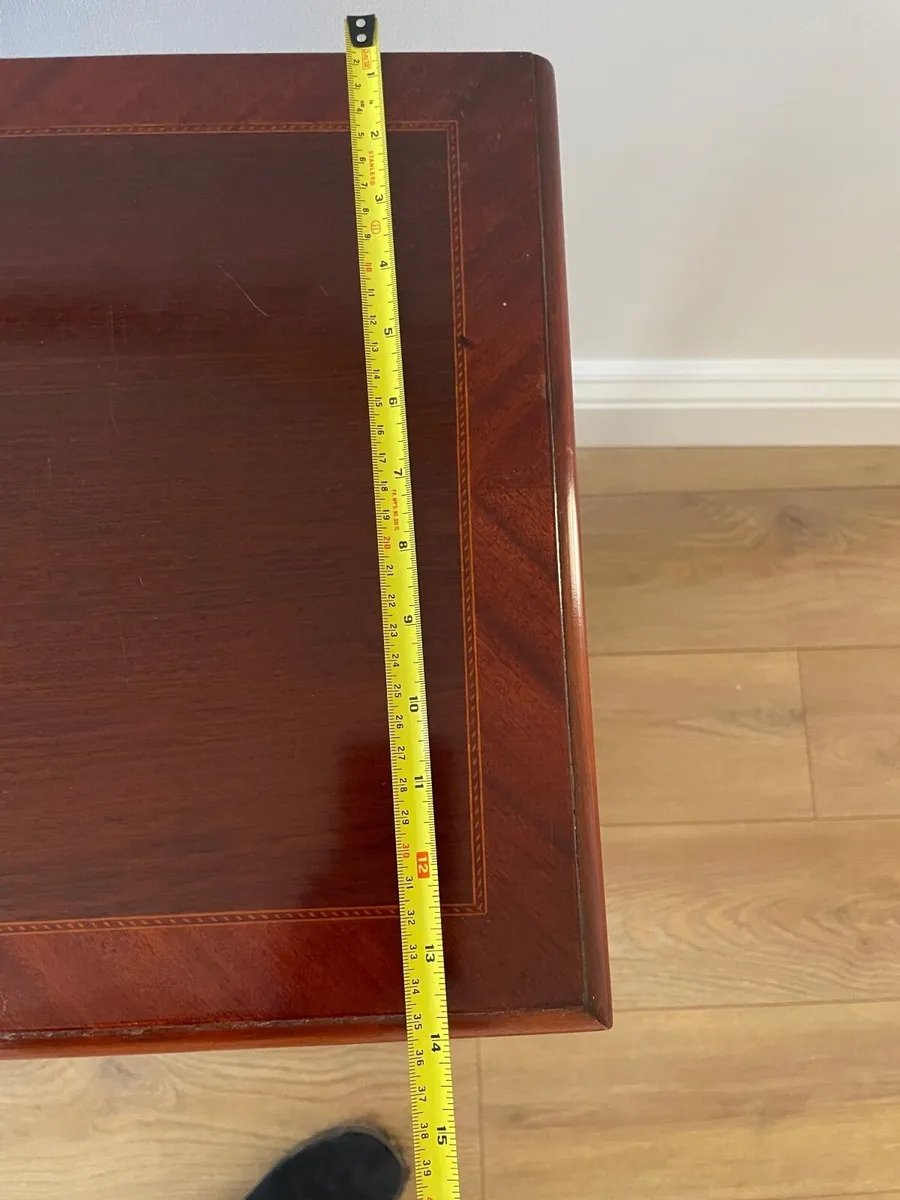 Mahogany hall table - Image 2