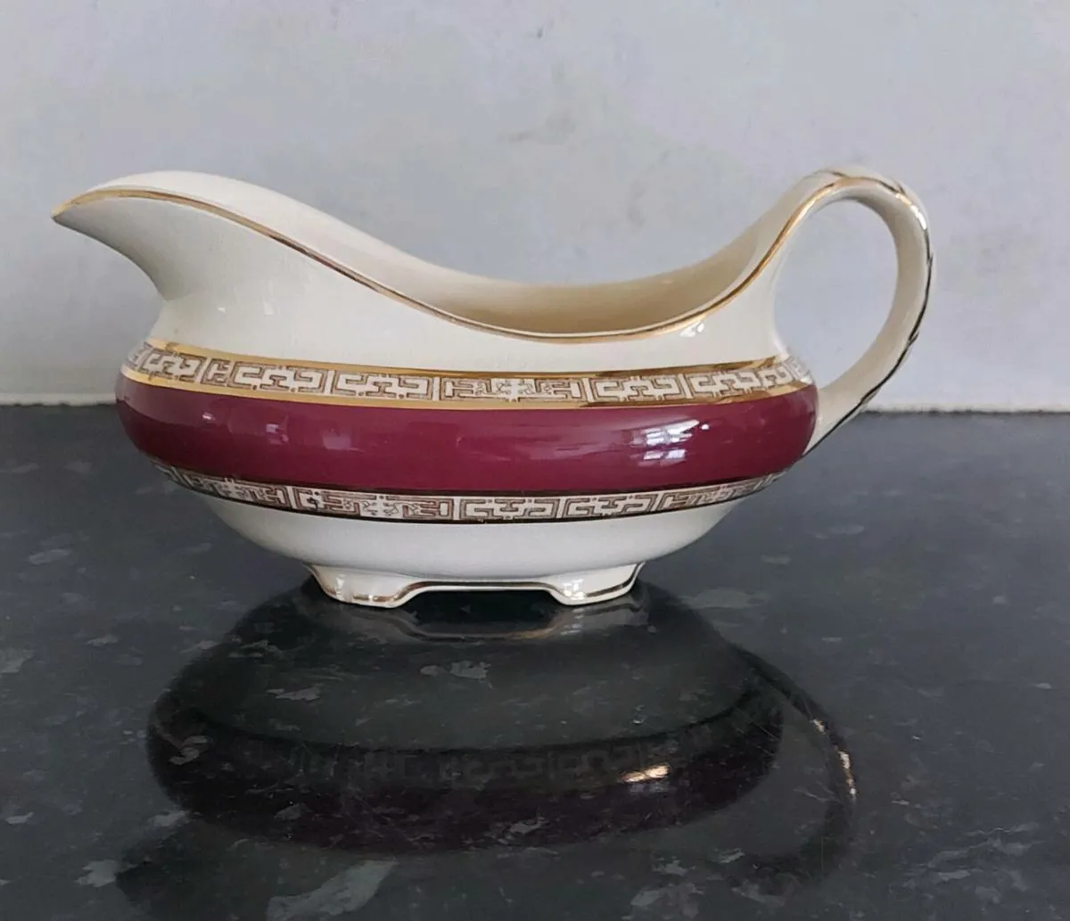 Antique Royal Ivory gravy boat - Image 1