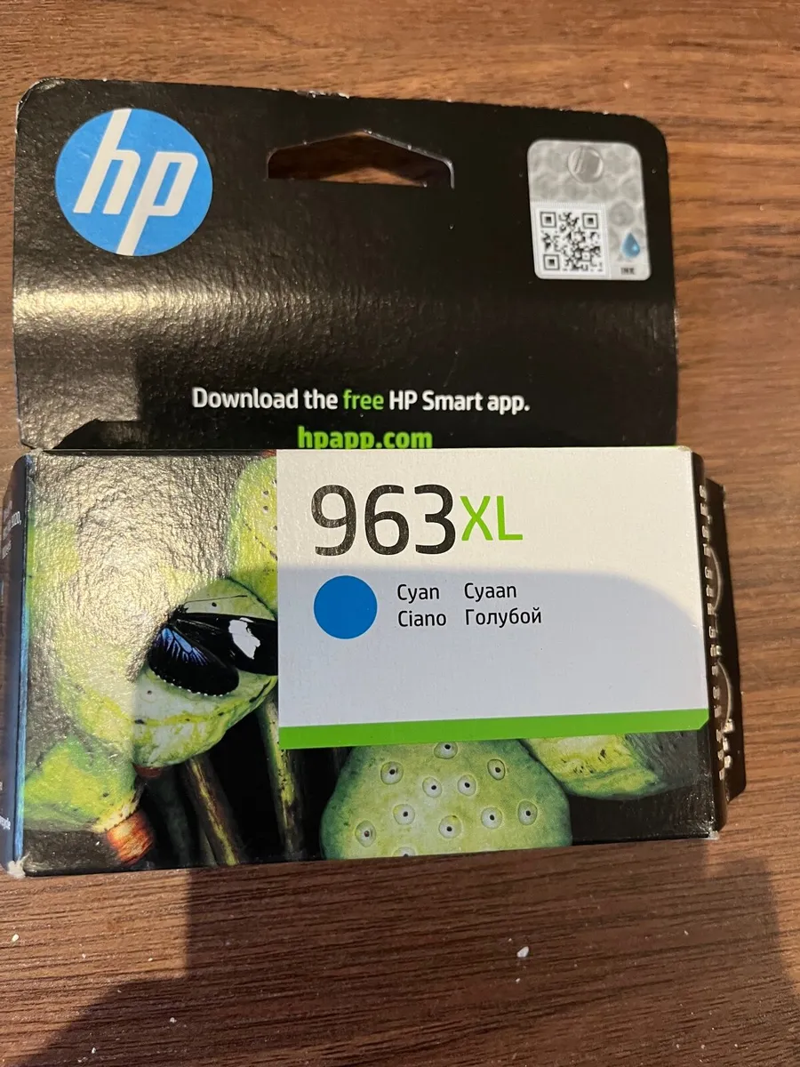HP 963XL ORIGINAL INK CARTRIDGE HY CYAN - Image 1