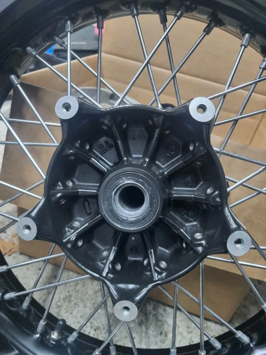 2015 BMW R Nine T front wheel - Image 3