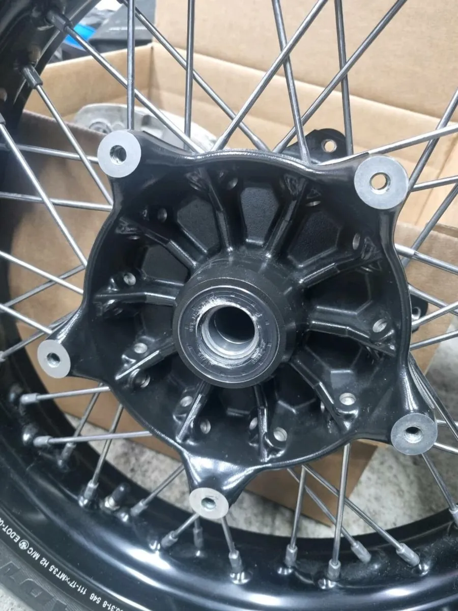 2015 BMW R Nine T front wheel - Image 4