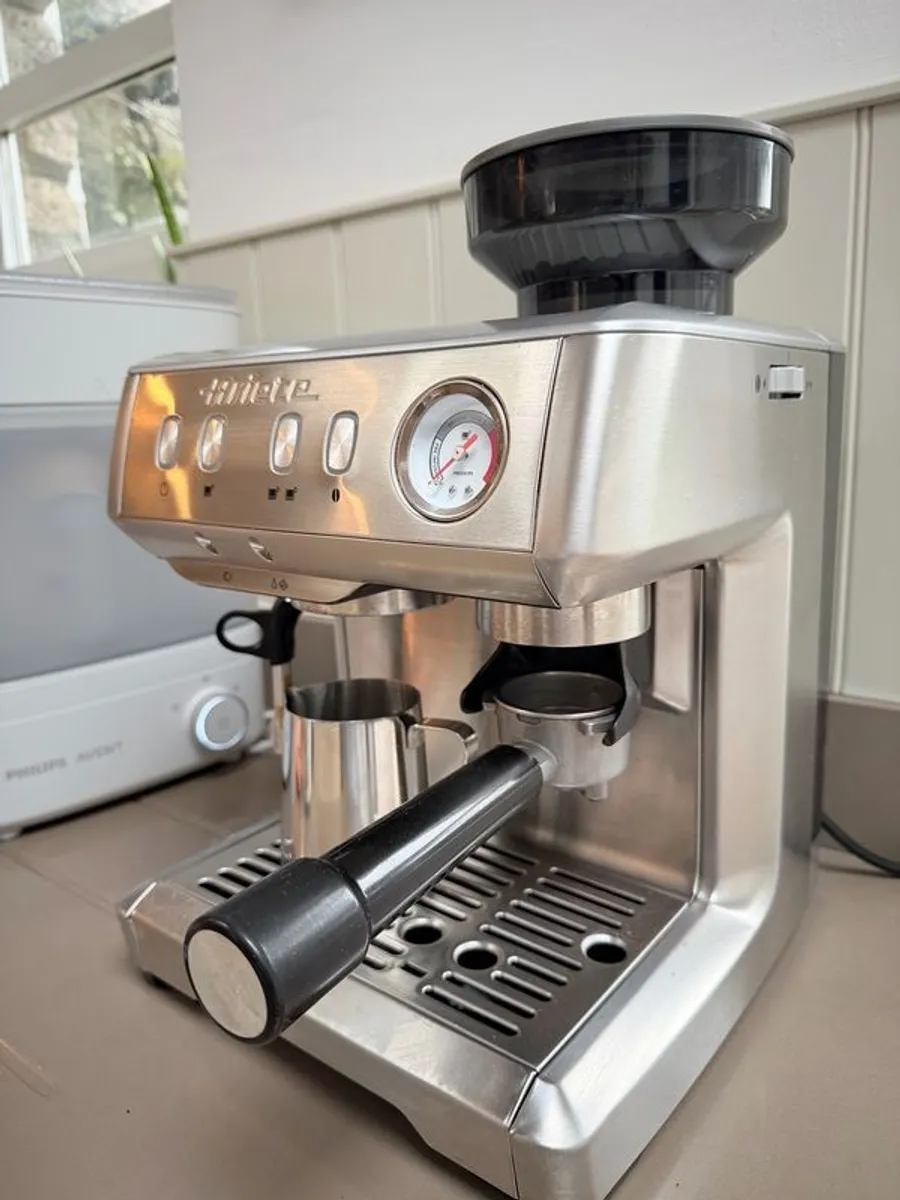 Ariete METAL Espresso Coffee Maker with Grinder - Image 2