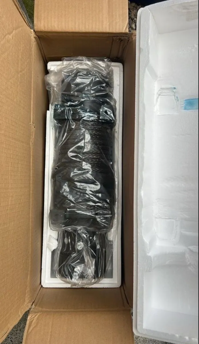 Electric Synthetic Rope Winch 12v Recovery - Image 2