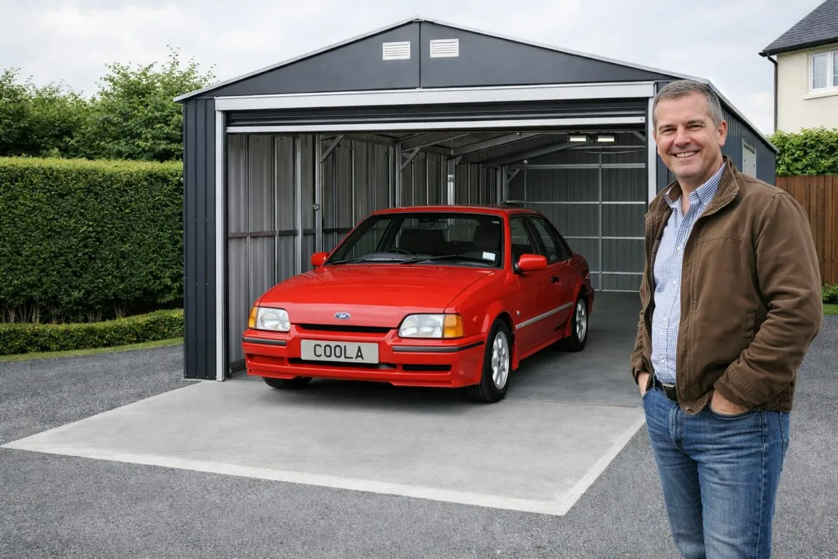 12×20 Olympian Steel Car Garage Stock in Feb 14th - Image 1