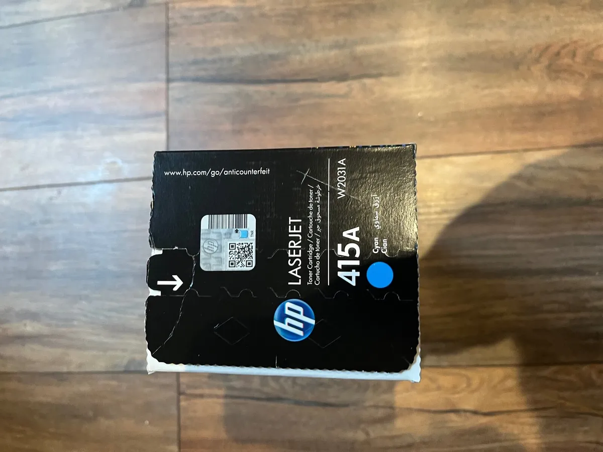 HP 415A Cyan Original LaserJet Toner Cartridge - Image 1