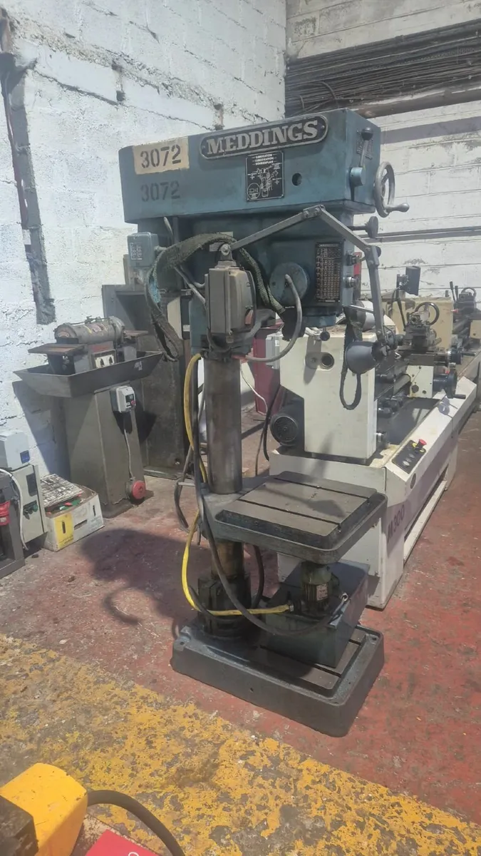 Meddings MF7 Heavy Duty Pillar Drill - Image 1