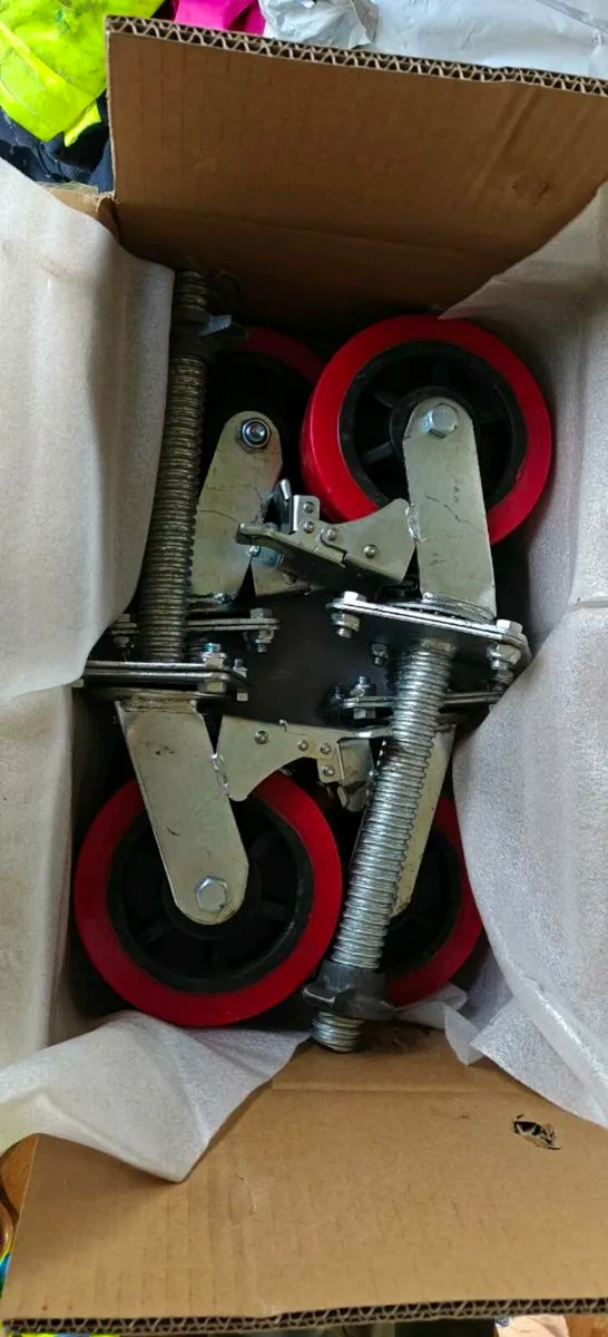 6"  Scaffolding wheels - Image 2