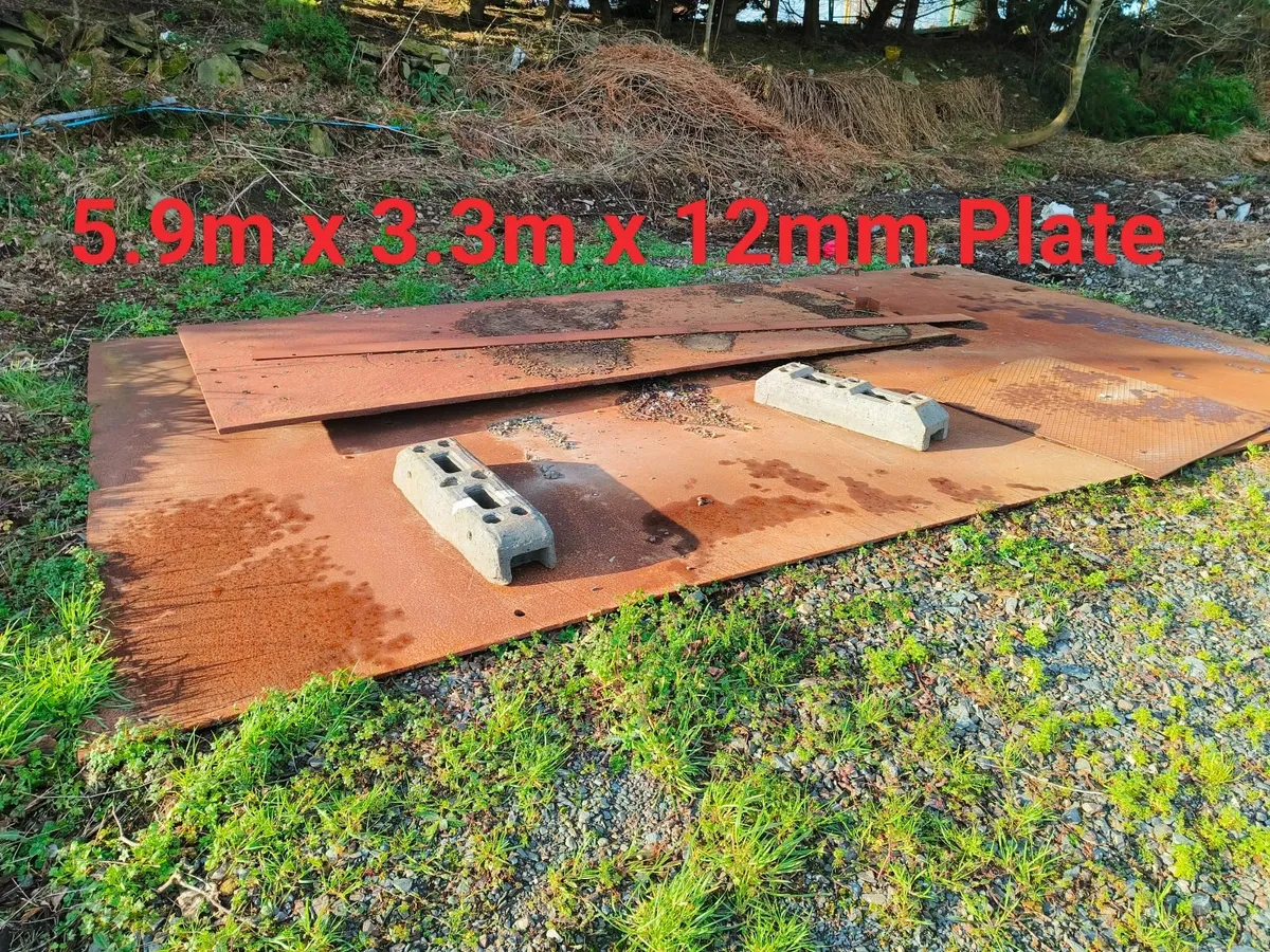 Road Plates + Steel Beam + Hardox Plates - Image 2