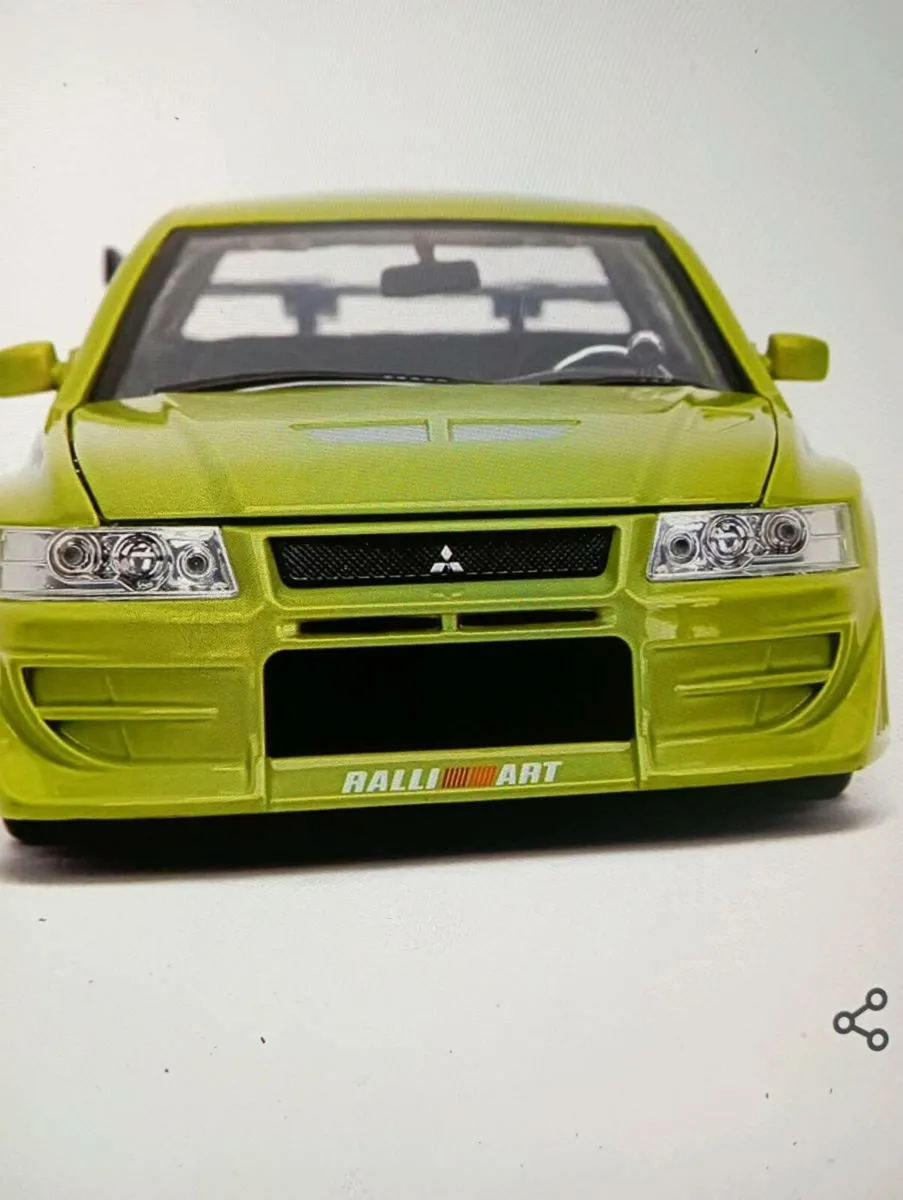 FAST& FURIOUS DIE CAST MITSUBISHI LANCER EVOLUTION for sale in Co ...