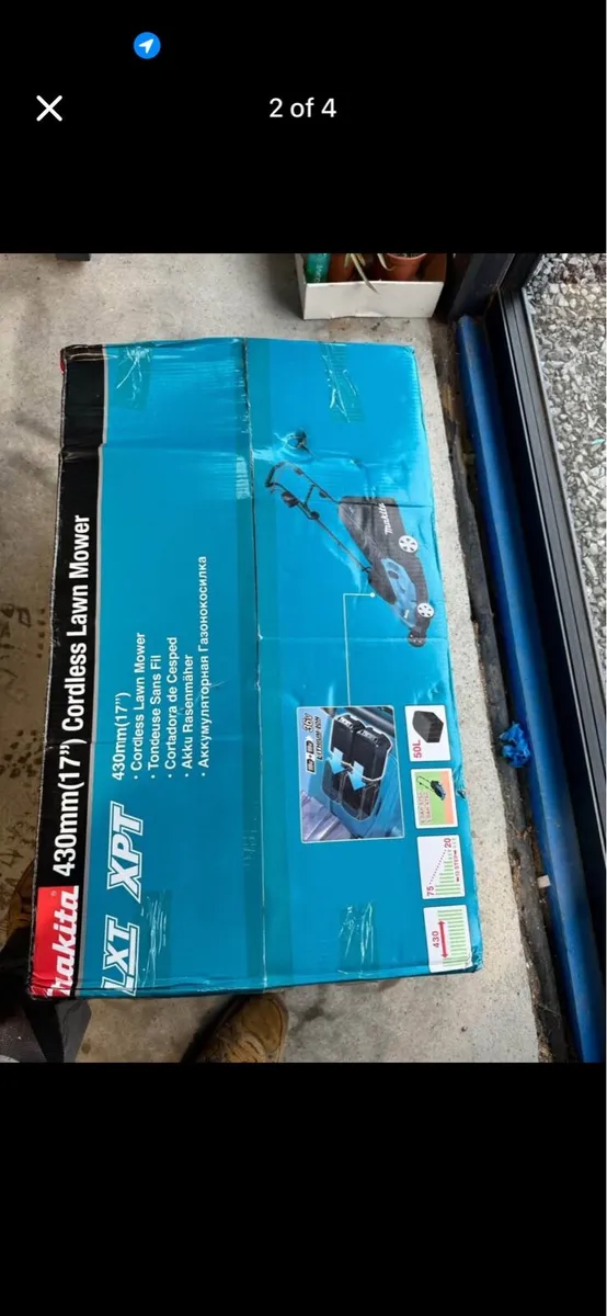Makita 18v Battery Lawn Mower - Image 2