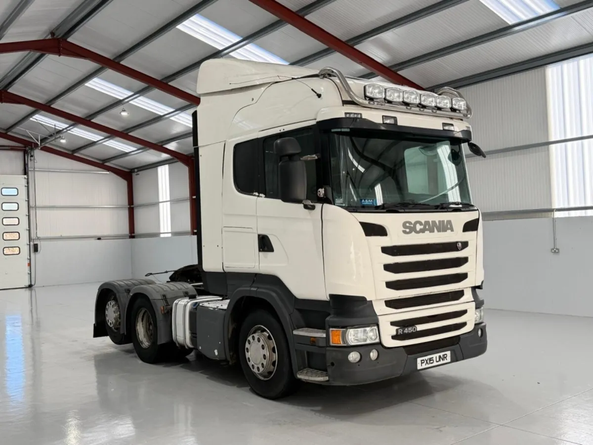 2015 (15) SCANIA R450 HIGHLINE TAG 6X2 - Image 1