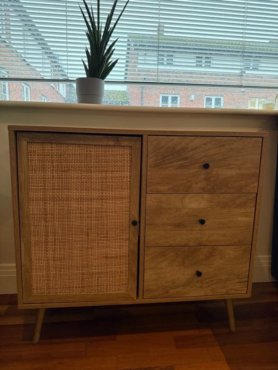 TV Table and Cabinet Set - Image 1