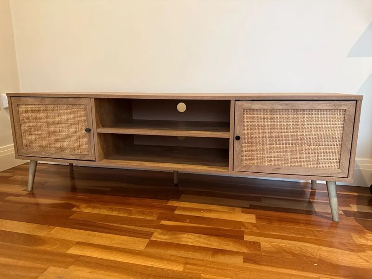 TV Table and Cabinet Set - Image 2