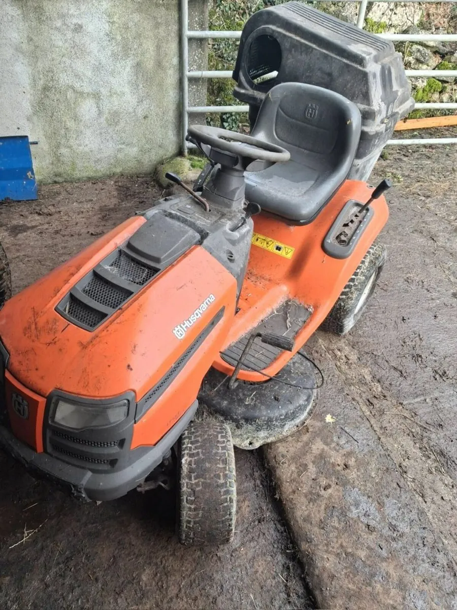 Husqvarna 15 HP Ride on mower - Image 1