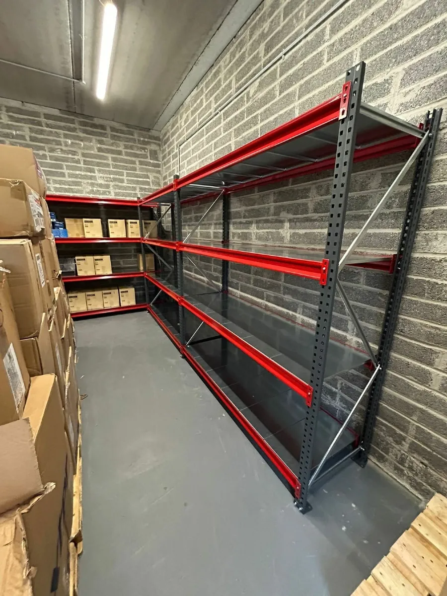 Brand new longspan heavy duty shelving - Image 1