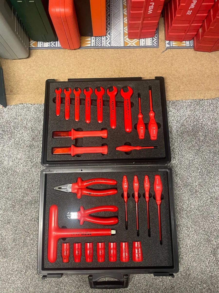 knipex insulated, electrician, Hilti Wurth DeWalt - Image 1