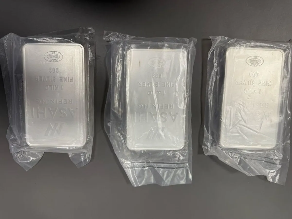 Silver owl coin bars 999.9 - Image 2
