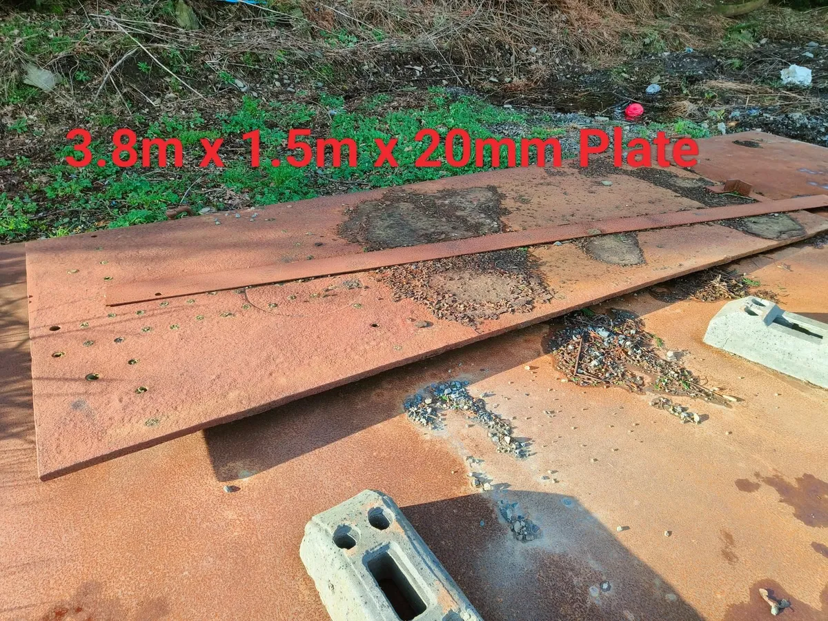 Road Plates + Steel Beam + Hardox Plates - Image 3