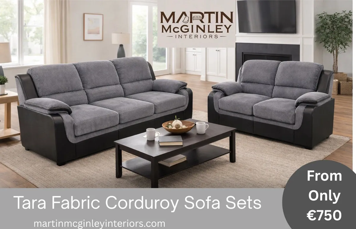 New Fabric corduroy Tara Sofa Sets - Image 4