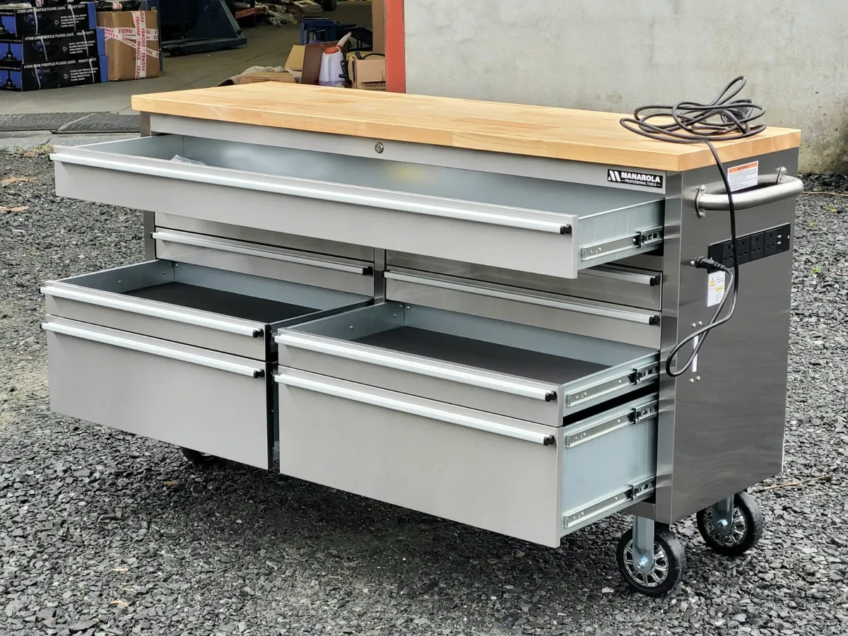 Manarola 61 inch Toolchest Cabinet - Image 2