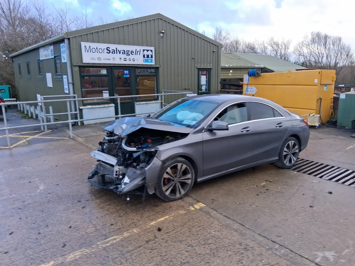 2018 MERCEDES CLA-CLASS  180 d (for parts only) - Image 2